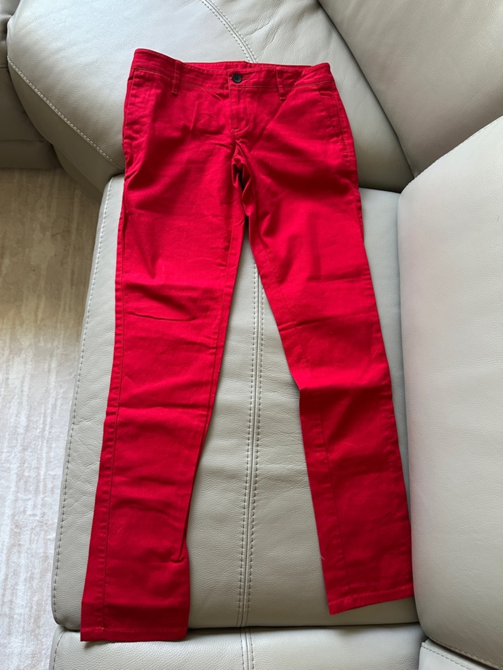 Hurley Women’s Bright Red Skinny Jeans